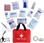 AOUTACC 2 Pack Nylon First Aid Empty Kit, Compact and Lightweight First Aid Bag - Image 7