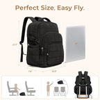 CLUCI Wrinkle-Resistant Laptop Backpack - Image 3