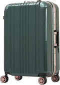 LEGEND WALKER Durable Aluminum Frame Hardside Luggage, 5122-62-GR by LEGENDWALKER