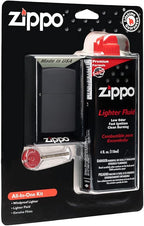 Zippo All-in-One Kit with Black Matte Windproof Lighter by ZippoManufacturingCompany