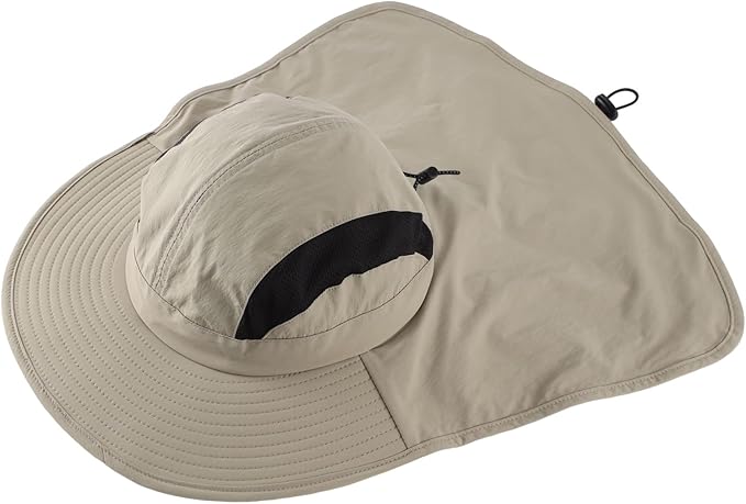 Home Prefer UPF 50+ Sun Hats for Men Women Wide Brim Fishing Hat - Image 5