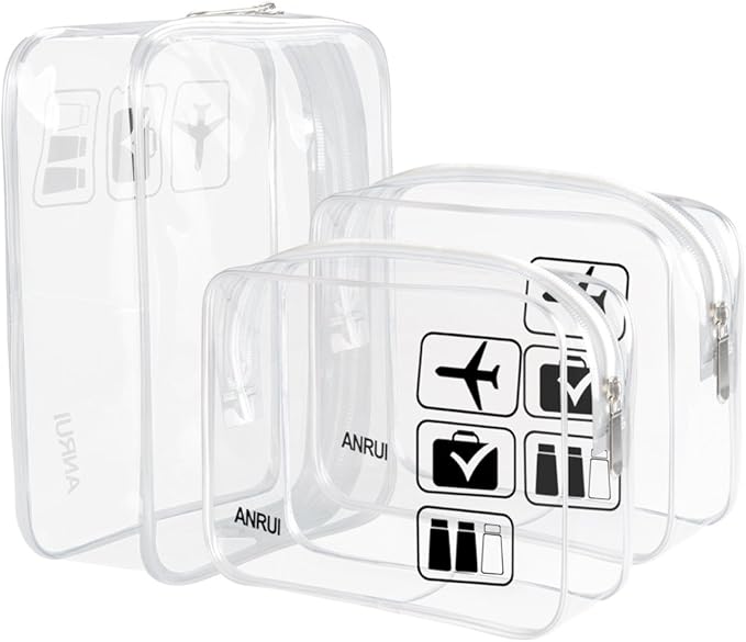 ANRUI Makeup Bags Clear Cosmetic Bag by ANRUI
