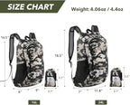 4Monster Hiking Daypack, Water Resistant Lightweight Packable Backpack - Image 3