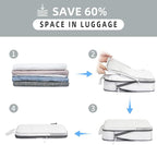 BAGAIL 6 Set Ultralight Compression Packing Cubes Packing Organizer - Image 4