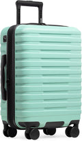 U.S. Traveler Boren Polycarbonate Hardside Rugged Travel Suitcase Luggage by USTraveler