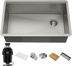 KRAUS Kore Workstation 30-inch Undermount 16 Gauge Stainless Kitchen Sink by KRAUS