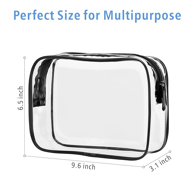 PACKISM Clear Makeup Bags - Image 2