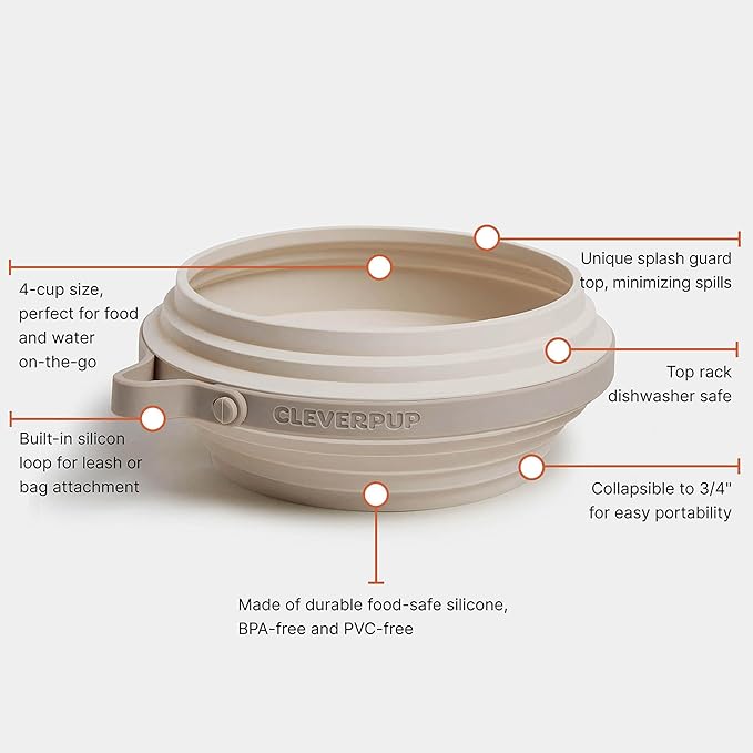 Nomad Large Collapsible Dog Bowl - Image 4