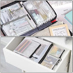 20pcs Multisize Mesh Zipper Pouch
