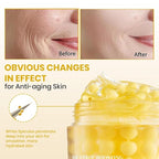 KOEC Deep Collagen Retinol Boosting Capsule Cream,Golden Capsule Face & Neck Moisturizer with Hyaluronic Acid for Firming & Hydratng & Smoothing,Anti Aging Day & Night Cream for All Skin 1.76 fl.oz