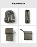 WATERFLY Foldable Lightweight Hiking Backpack: 15L Packable Traveling Daypack - Image 5