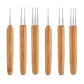 Knitting Tools Wig Crochet Hook Dreadlocks Extensions (Two Heads,0.5mm)