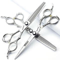 6/7/8 inch Personalized Rose Print Hair Clipper Set (Scissors Set) (7 inch-3pc-B)