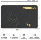 VOCOlinc Air Tag Card Wallet Tracker 1.6mm 2 Pack, Smart Item Finder Work - Image 7