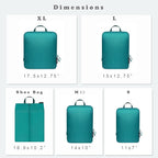 BAGAIL 6 Set Ultralight Compression Packing Cubes Packing Organizer - Image 2