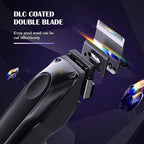 SUPRENT PRO Professional Hair Clippers for Men - High Torque Brushless Motor & Detachable Blade - Cordless Hair Trimmer Set for Barbers with Charging Stand - Premium Gift Hair Clipper Kit