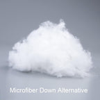 NTBAY 2 Pack Cotton Down Alternative 13x18 Pillows, Machine Washable - Image 3