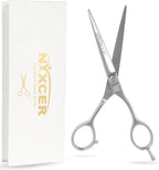Professional Scissors - 6.5" Korean Convex Edge Blade Hair Cutting Scissors 440C Japanese Steel, Featuring Long-Lasting Sharpness