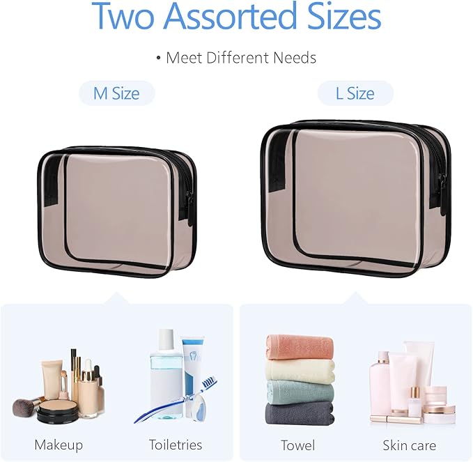 PACKISM Clear Makeup Bags - Image 3