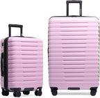 U.S. Traveler Boren Polycarbonate Hardside Rugged Travel Suitcase Luggage by USTraveler
