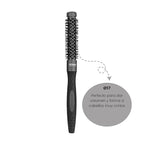 Termix Evolution Plus Round Thermal Hair Brush with Special Fibres for Thick and Hard Hair, African American Hair, Diameter Ø17