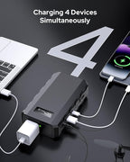Apowking Power Bank with AC Outlet, 65W Portable Laptop Battery Bank Fast - Image 3