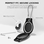 Waterproof AirTag Keychain Holder, Air tag Lock Case - Image 4