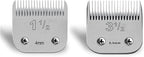 Professional Detachable Replacement Ceramic Blades set,compatible with oster Classic 76/Star-Teq/Power-Teq andi A*dis AGC,BDC,BGC,MBG Series Clippers (Size 1-1/2+3-1/2)