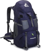 Bseash 50L Hiking Backpack, Water Resistant Lightweight Outdoor Sport Daypack by Bseash