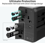Fosmon Universal Travel Adapter Worldwide - Image 9