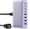 USB C Charger 200W USB C Charger Block GaN III 8-Port Fast Charging Station PD by GKUTW