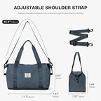 Travel Duffel Bag, Sports Tote Gym Bag, Shoulder Weekender Overnight Bag - Image 6