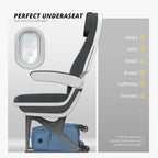 Verage Under Seat Luggage with Wheels, Softside Small Suitcase Spinner Carry On - Image 3