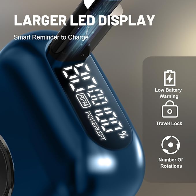 Electric Foil Shavers for Men: Upgraded Mini Electric Razor for Beard - Image 5