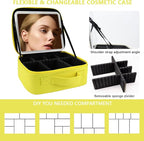 Travel Makeup Bag for Women and Makeup Artists Cosmetic Organizer Large Makeup - Image 2