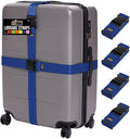 GORILLA GRIP Heavy Duty 4 Pack Adjustable Luggage Straps by GorillaGrip