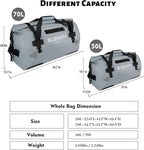 Waterproof Motorcycle Duffel Bag Roll Top Dry Duffel Bag - Image 6
