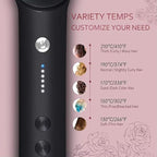 Professional Hair Straightener Comb, Beard Straightener Brush, Ceramic Plate Electric Hair Straightening Brush for Salon Results, Heating Hair Straightener, Heated Electric Comb (Black)