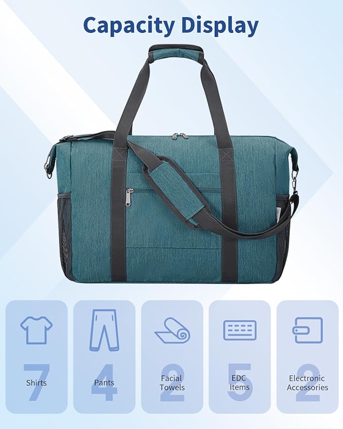Narwey 18x14x8 Inches Travel Bag Spirit Airlines Frontier Personal Item - Image 4