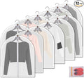 Clear Garment Bags Clothes Covers Protecting Dusts by MsKitchen