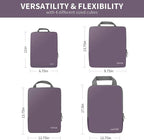 BAGAIL 4 Set/6 Set/8 Set Compression Packing Cubes Travel Accessories - Image 2