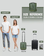 Gonex Waterproof Underseat Carry on Luggage - Image 2