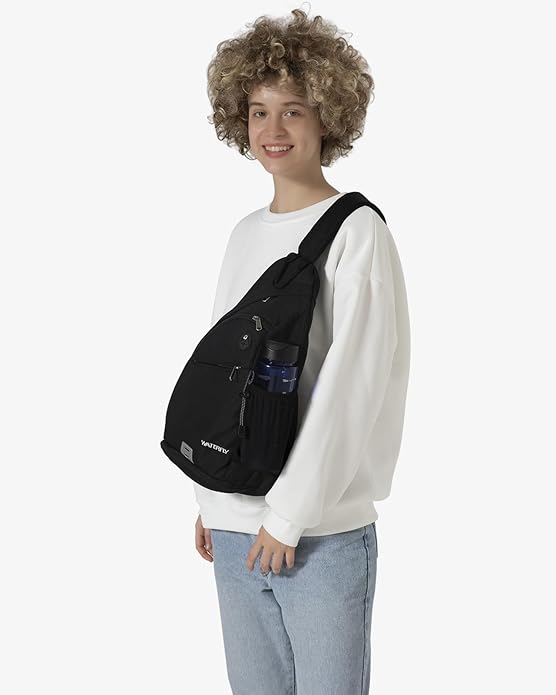 WATERFLY Large Crossbody Sling Bag: Over Shoulder Backpack Daypack Casual Cross - Image 9