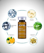 Anti Aging Serum with Hyaluronic Acid for Microneedling Serum Ampoules for Face 0.35 oz 4 Vials