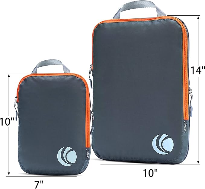 Cipway Compression Packing Cubes Set, Ultralight Expandable Travel Packing - Image 3