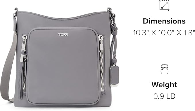 TUMI - Voyageur Tyler Crossbody - Nylon Crossbody Bag - Business, Travel Bag - - Image 7