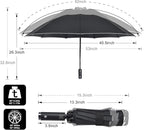 Lejorain Folding Reverse LED Umbrella - Image 2