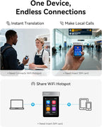 Wooask A9 Translation Earbuds Real Time Support Calls & Hotspot Sharing - Image 5