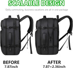 Travel Backpack for Men & Women - 40L Expandable Carry-On Backpack - Image 4