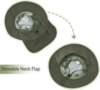 Fishing Hat Breathable Wide Brim Sun Hats - Image 4